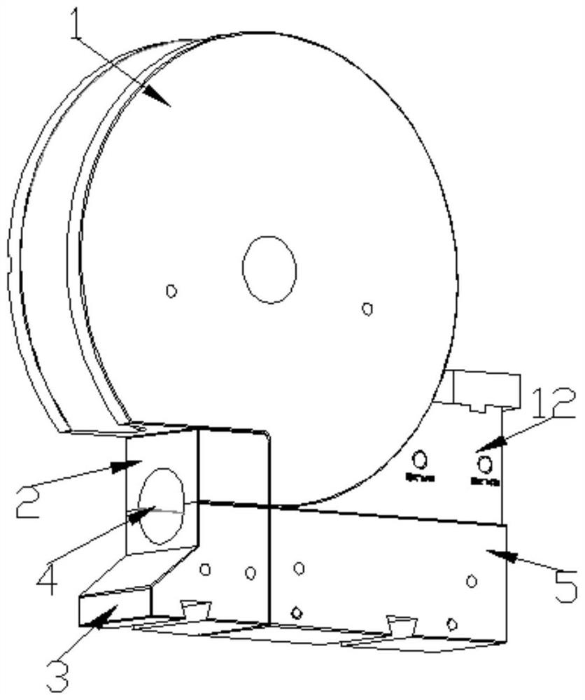 PEEK pipeline hot bending production process and hot bending die