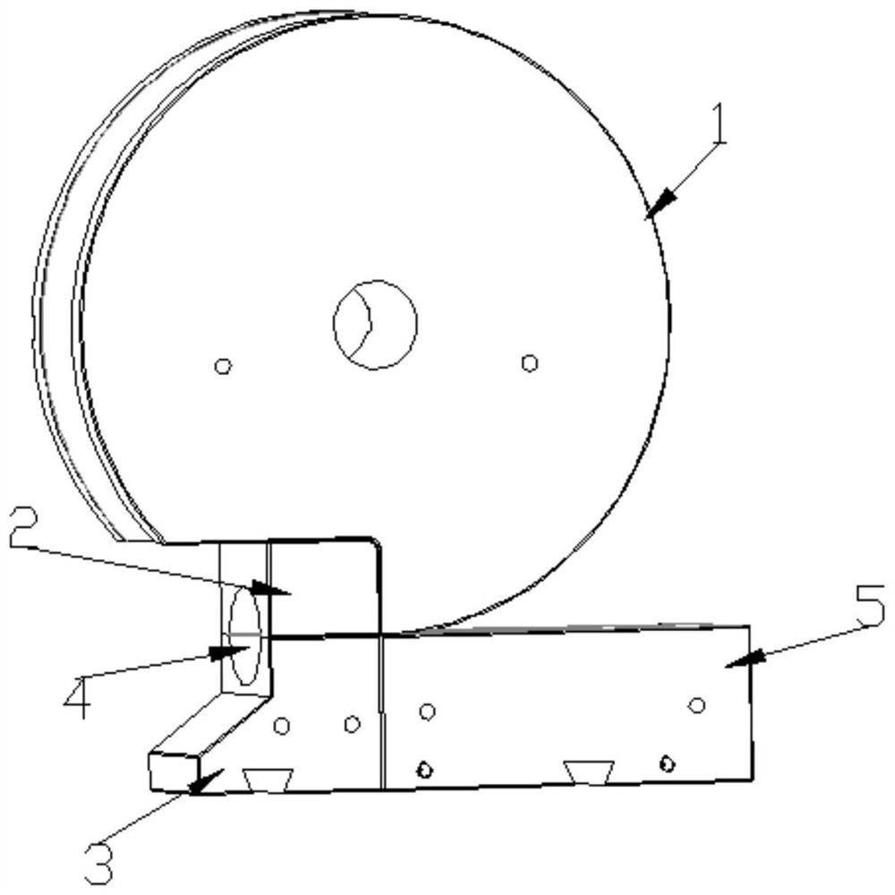 PEEK pipeline hot bending production process and hot bending die