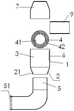 Novel device for closure of small pump station