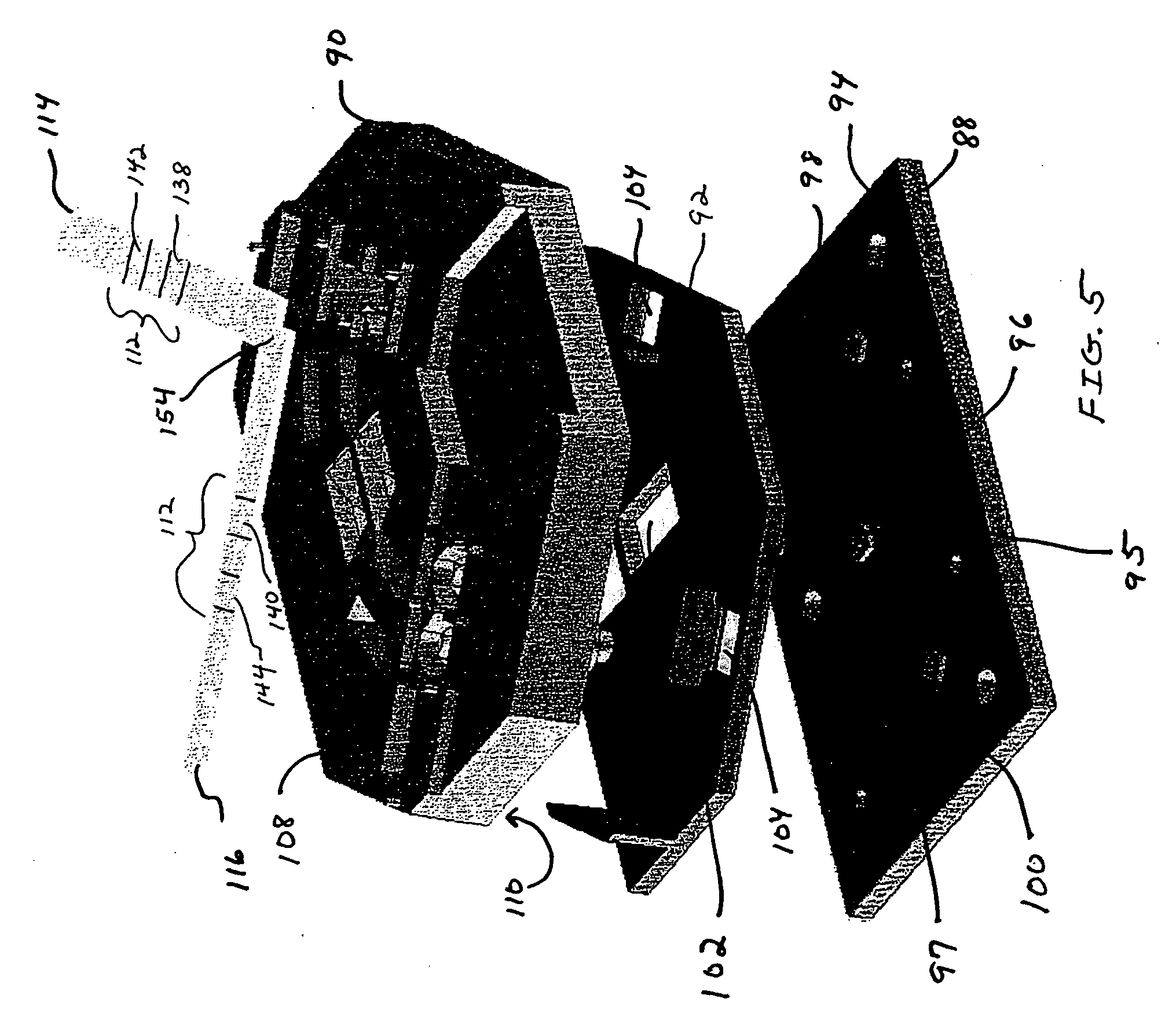 Method and device for measuring reflected optical radiation