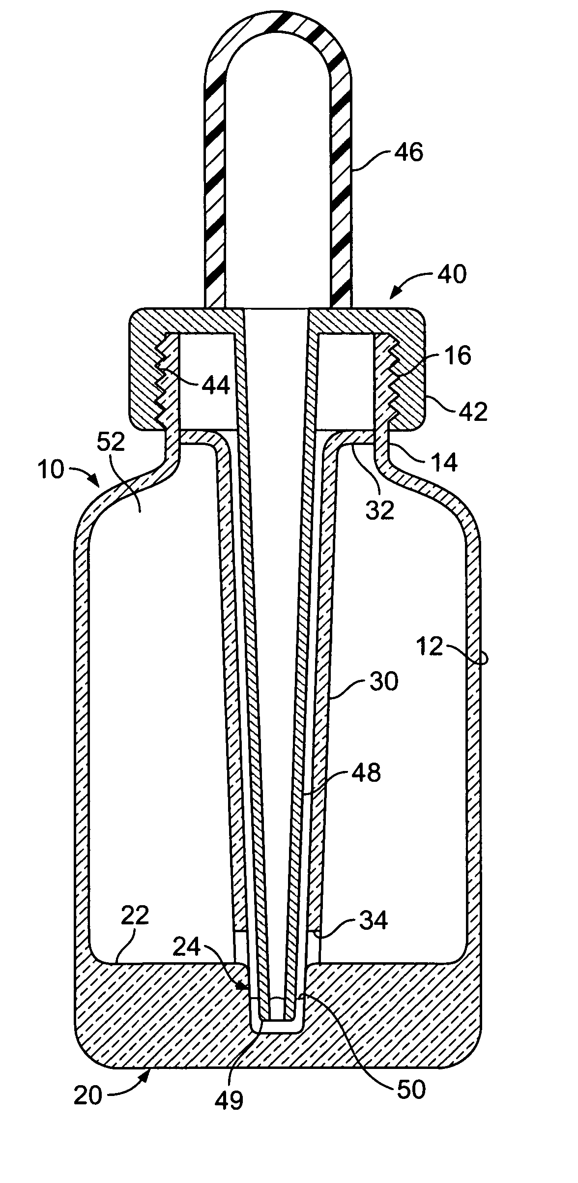 Drip chamber dropper bottle