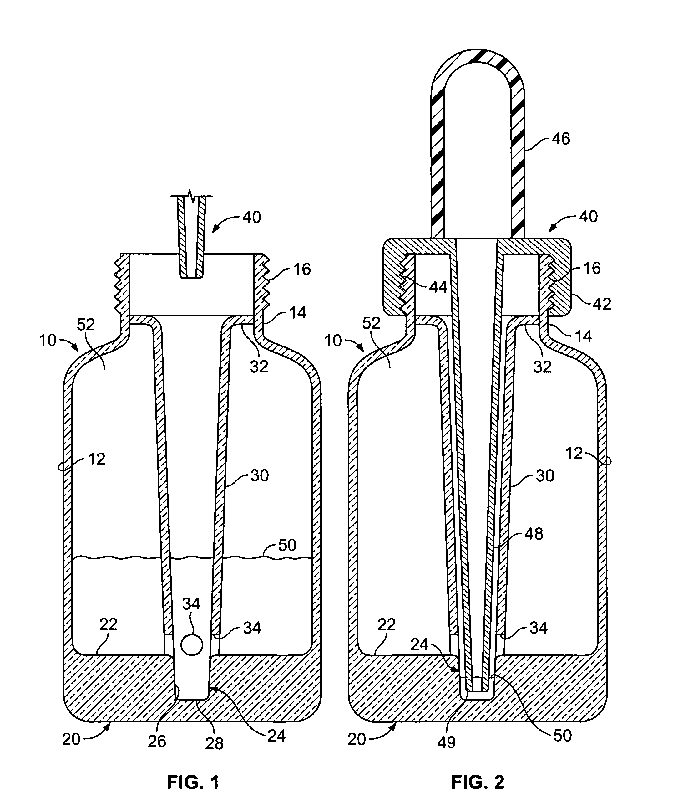 Drip chamber dropper bottle