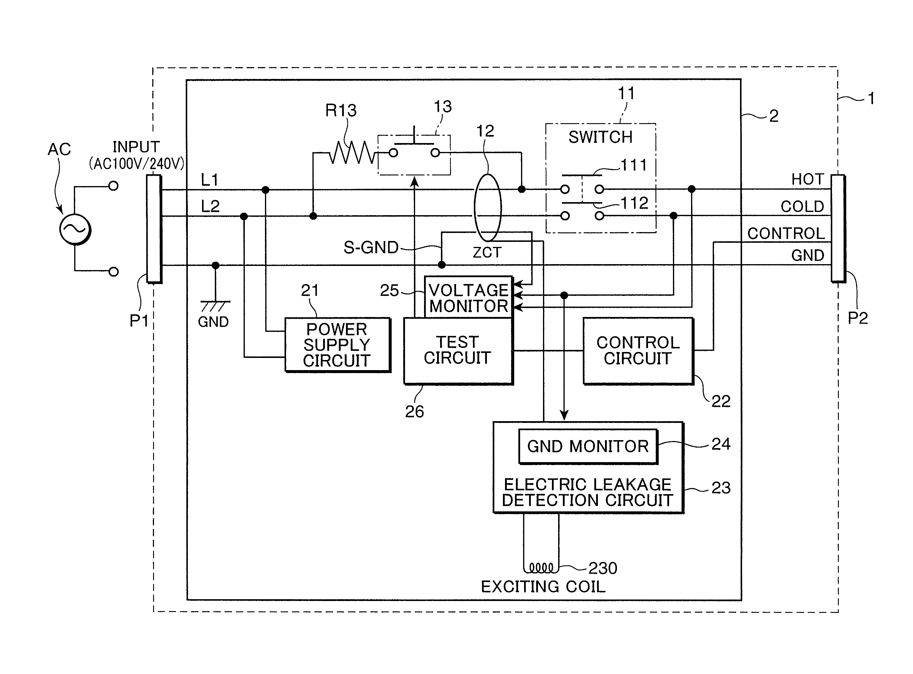 Charging monitor