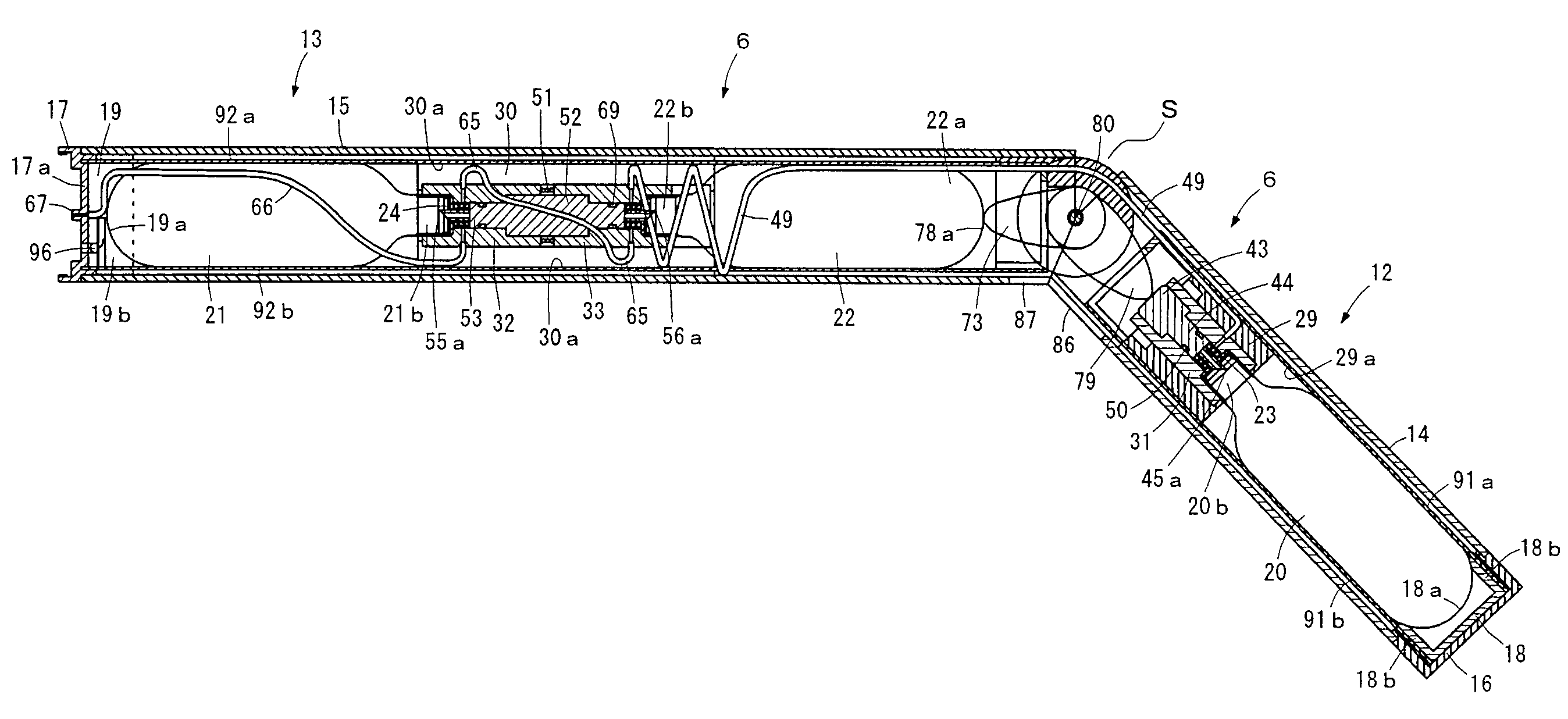 Seal breaking apparatus of gas cylinder