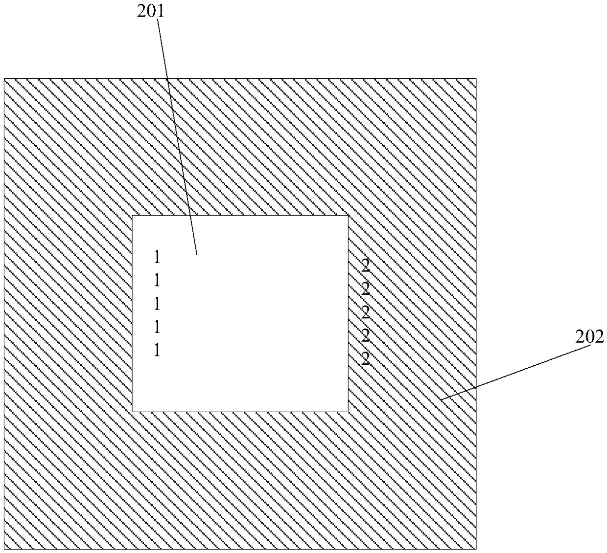 A method and device for reducing smearing in a display screen