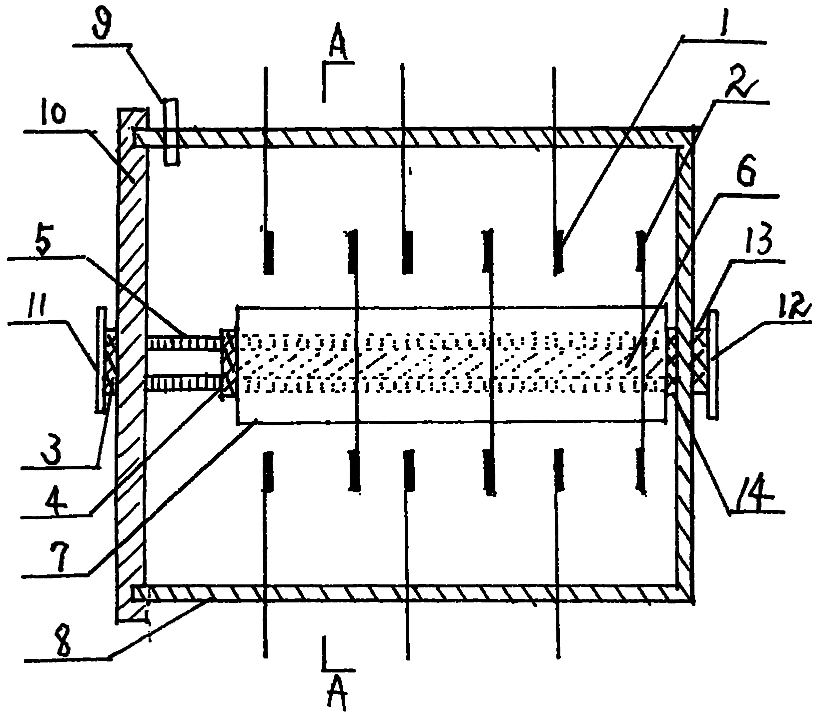 Vacuum contact switch controlled by permanent magnetism