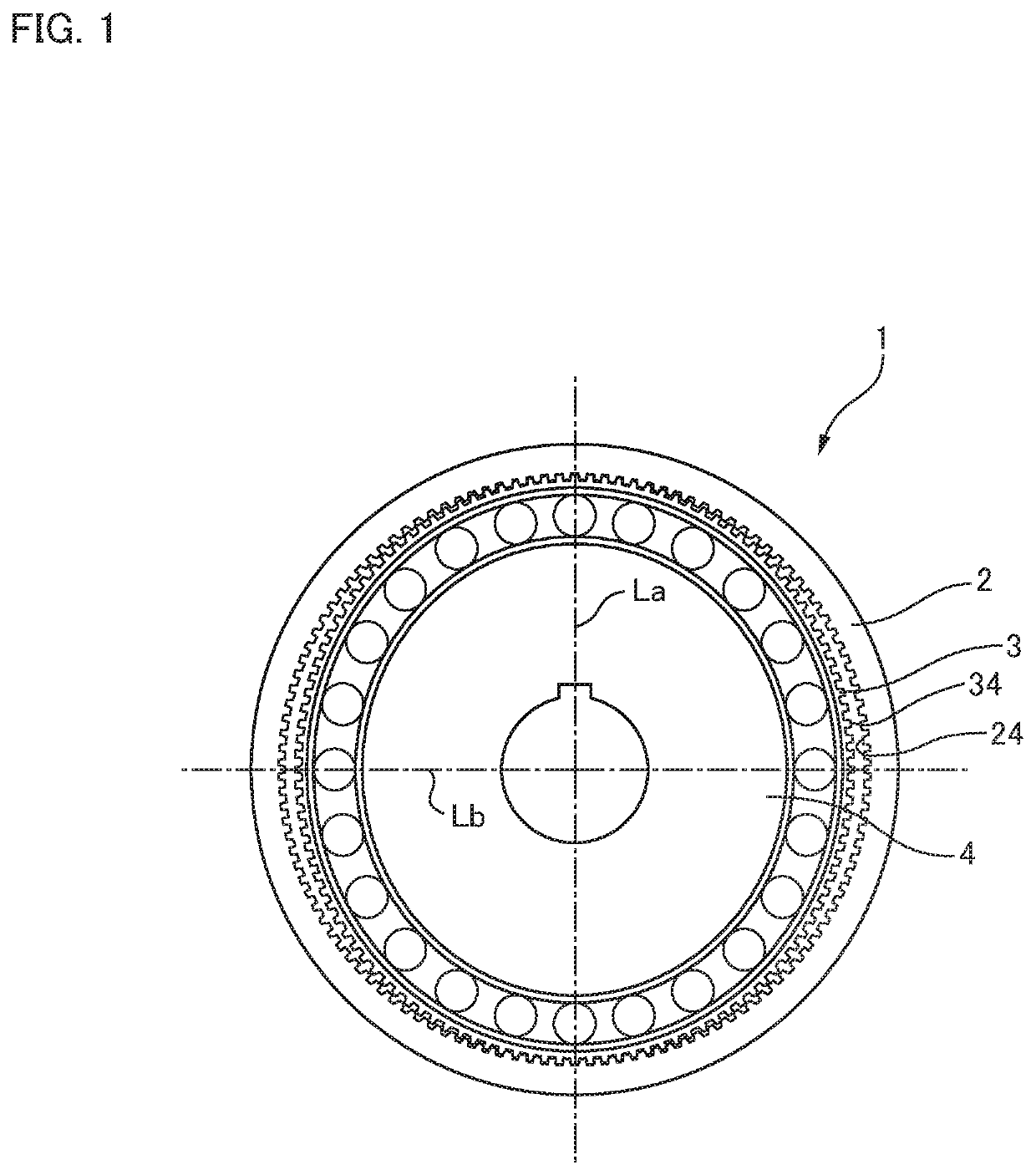 Strain wave gearing with full separation of two stresses