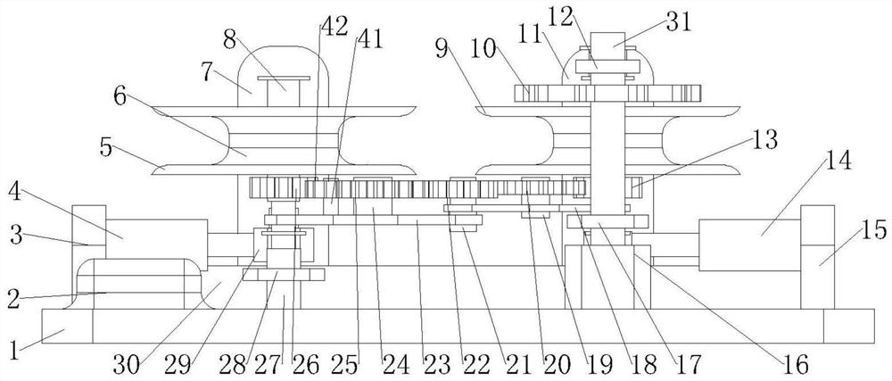 Novel new material product round edge trimming device