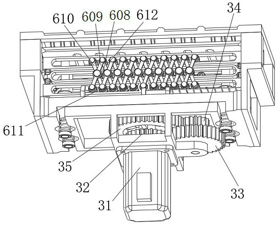 A full-automatic adjustment device for track pads of al wire machine