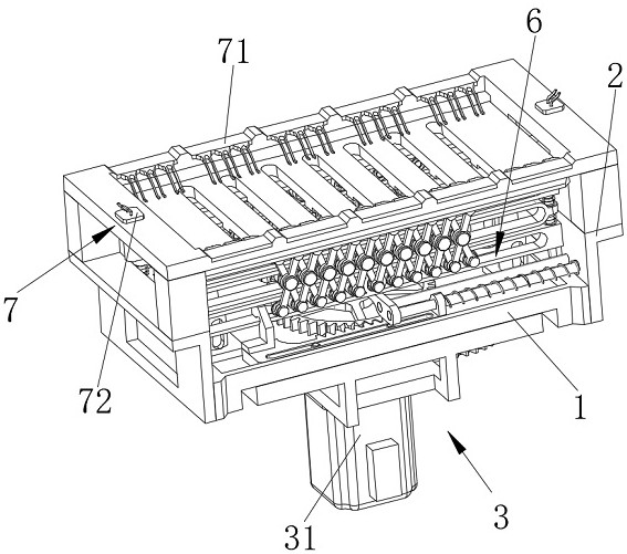 A full-automatic adjustment device for track pads of al wire machine