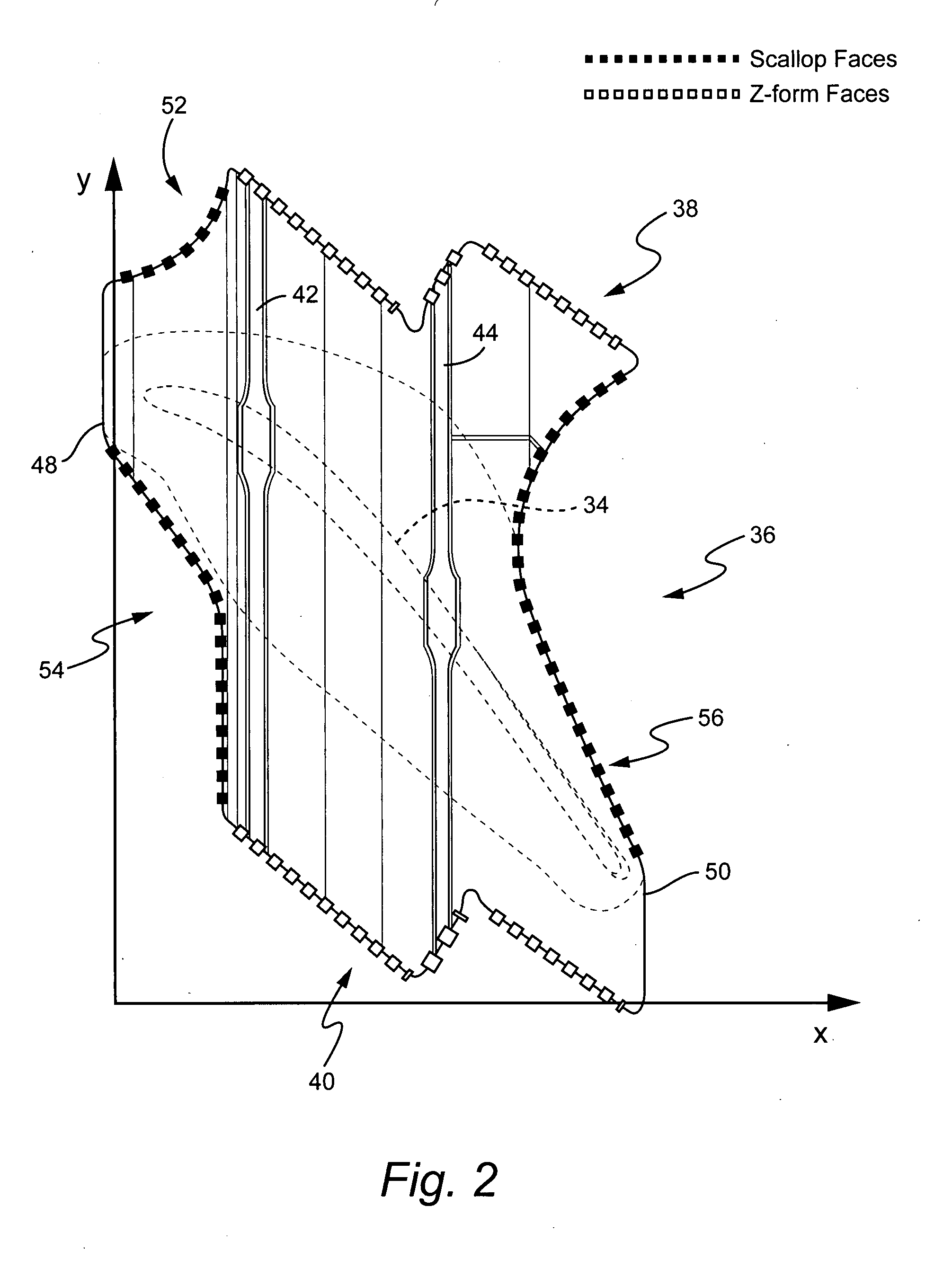 Turbine bucket tip shroud edge profile