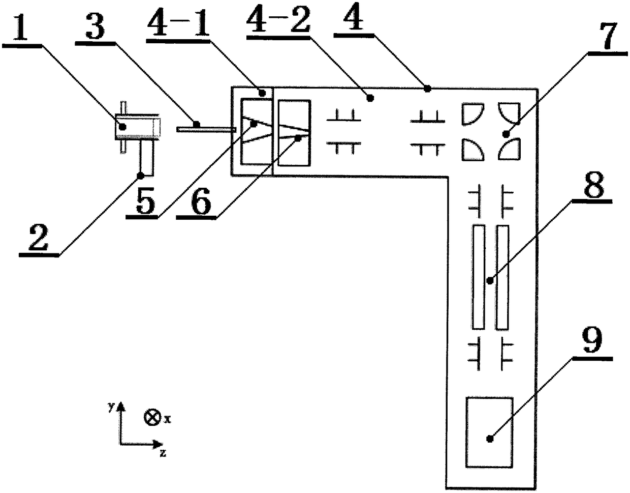 Vacuum deposition method of organic molecules