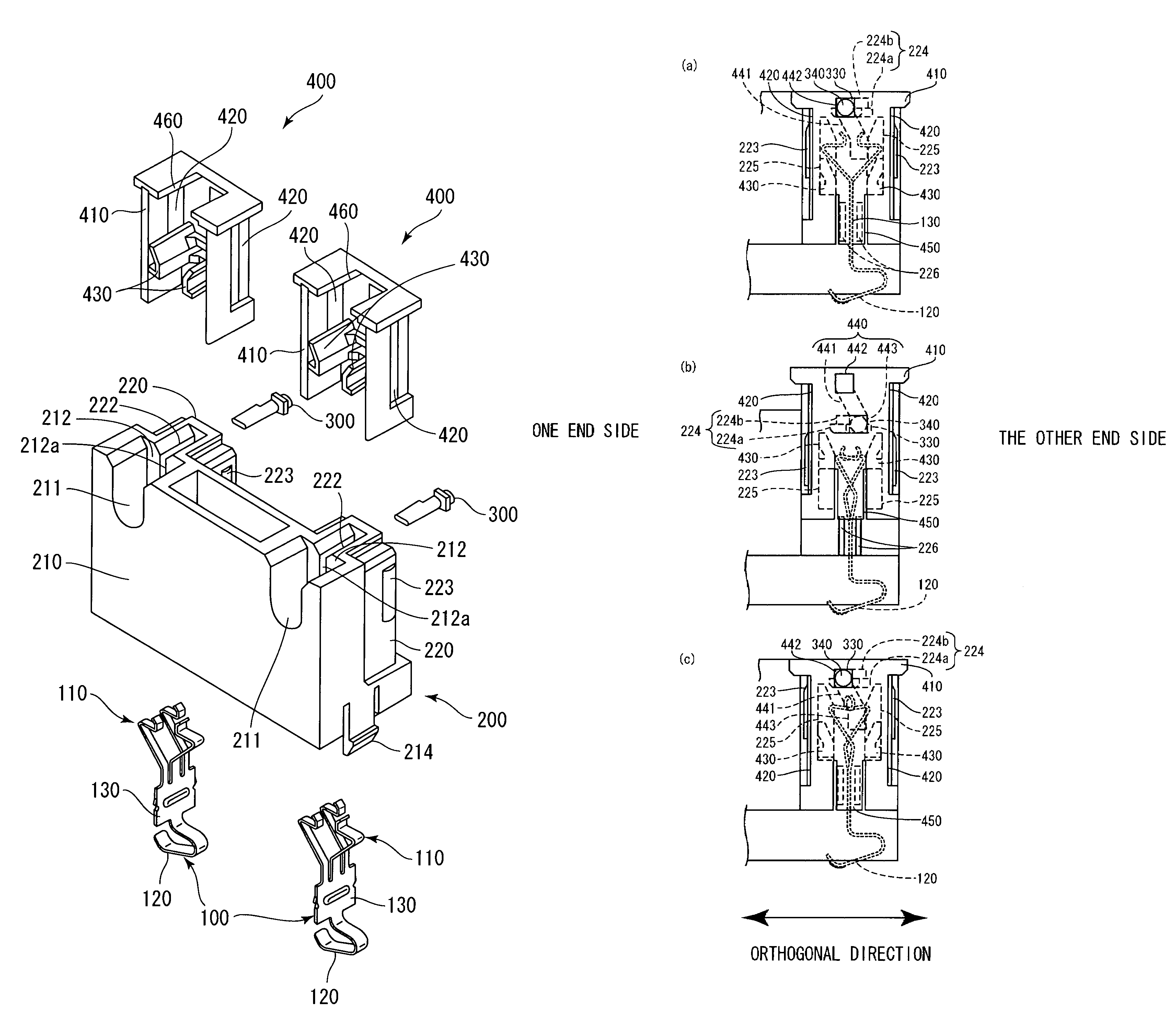 Connecting device