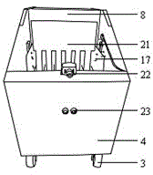 Intelligent integrated tennis ball picking robot