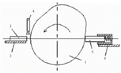 Method for extremely fine grinding and finishing surface of cam of internal combustion engine camshaft through electrochemical composite oilstone with reverse pulses