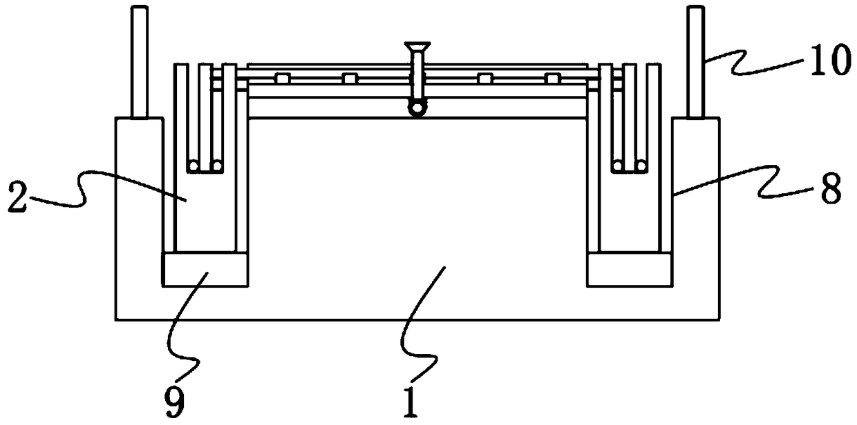 Bilateral composite beam prefabrication post-tensioned prestress assembling pavement construction process