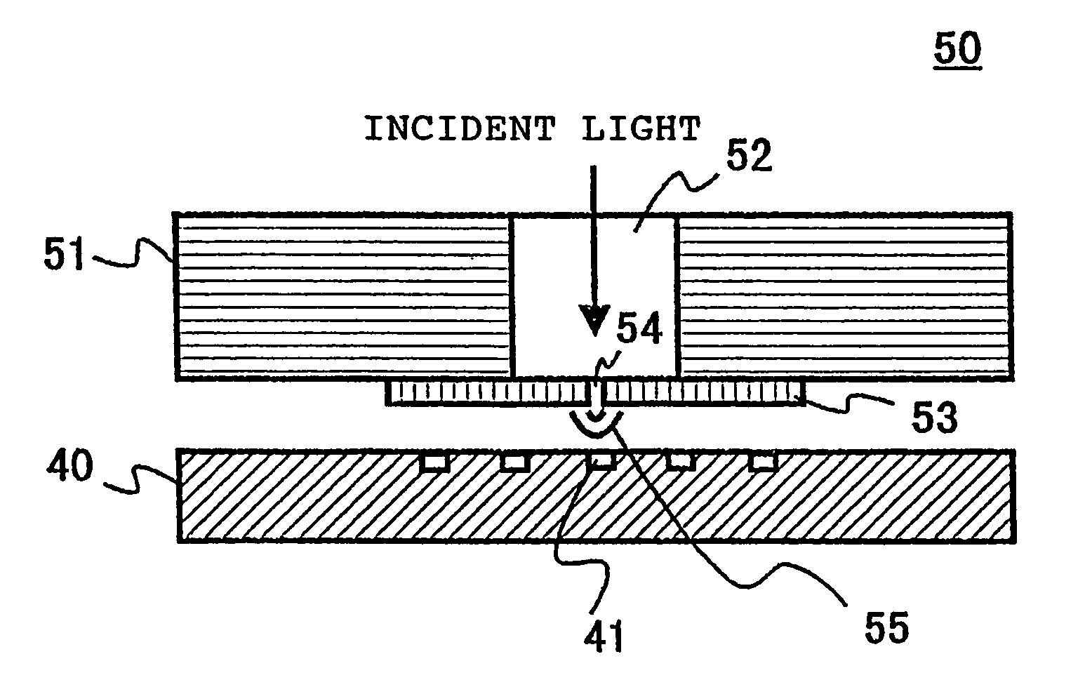 Near-field optical probe for reproducing information on a recording medium using near-field light