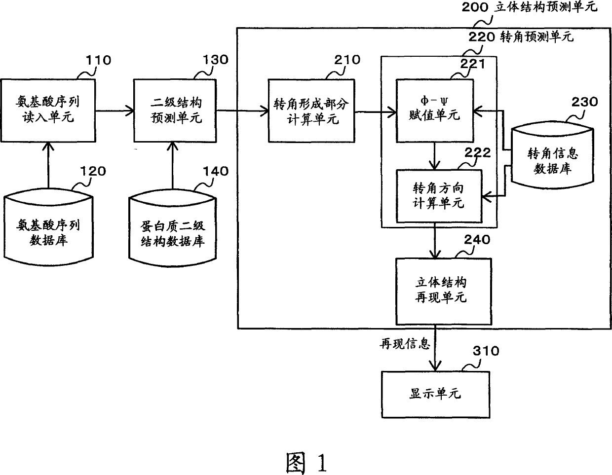 Apparatus for predicting stereostructure of protein and prediction method