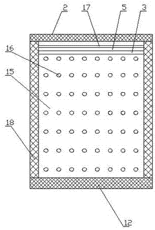 Flow guiding device for heat pump drying box