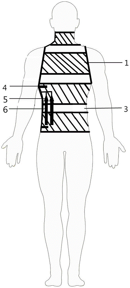 Protecting and alarming device and use method thereof