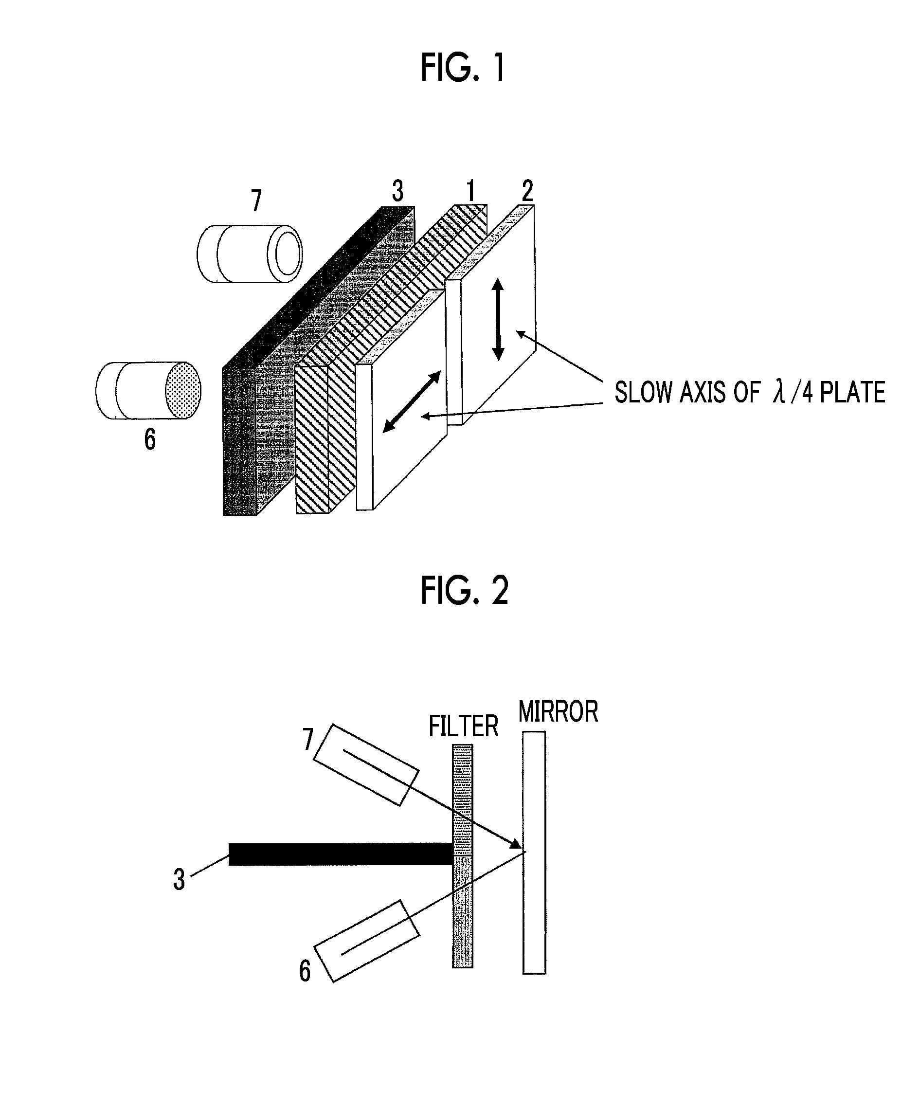 Polarization filter and sensor system