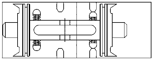 Mechanical self-locking device of TKH series change-over switch