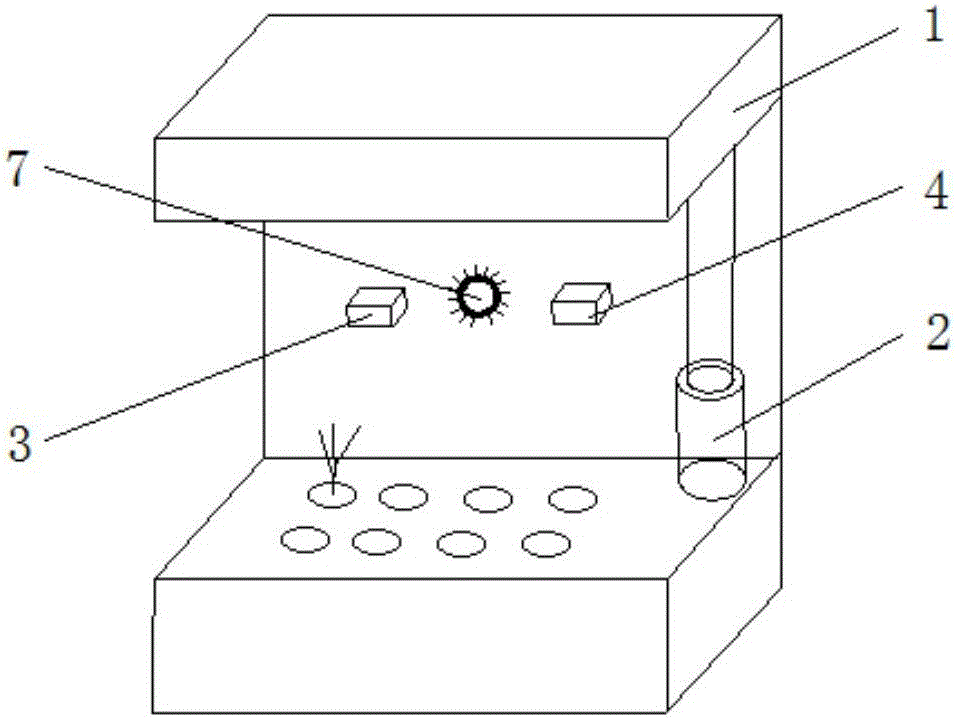 System and method for automatically controlling size of planting space in planting cabinet