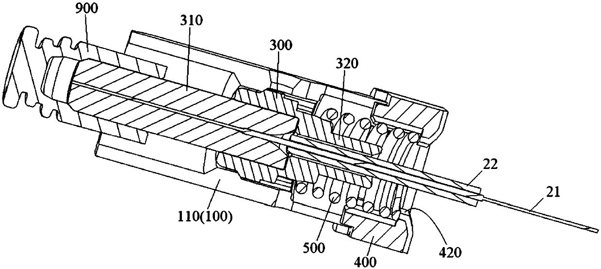 Optical fiber connector and assembly method thereof