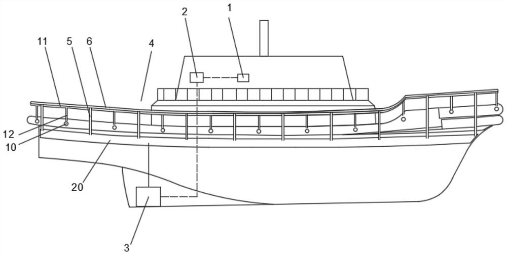 A fire-fighting linkage control device