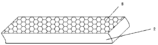 High-temperature-resistant polytetrafluoroethylene material filter material base cloth