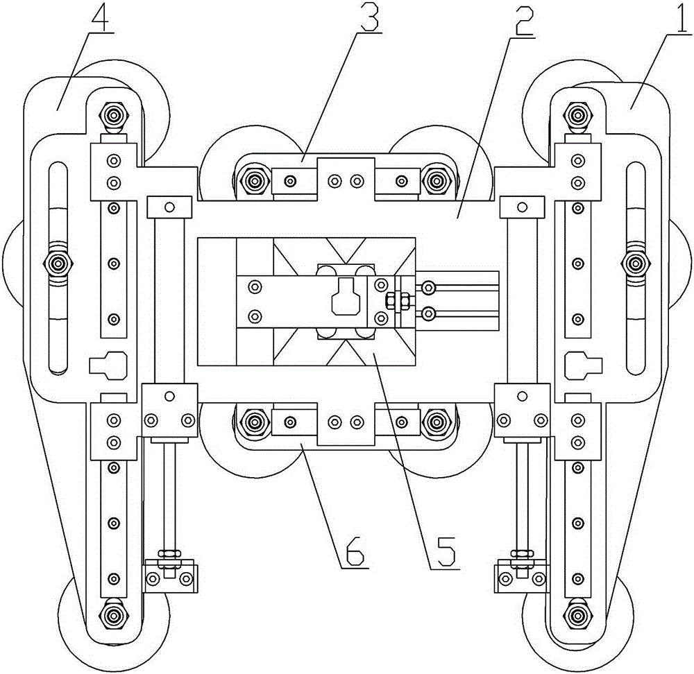 Walking pneumatic wall-climbing robot