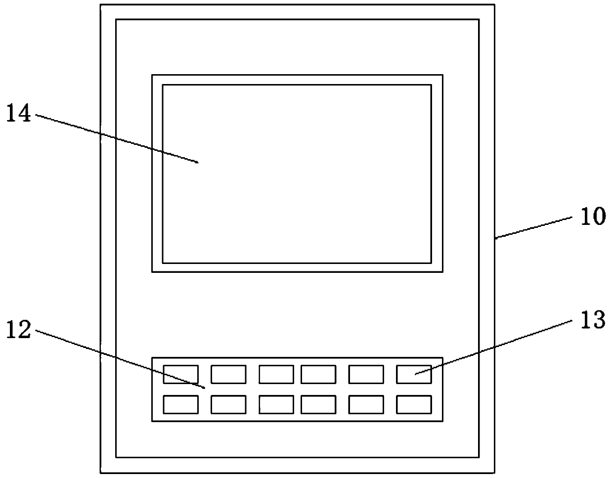 Smart park light control management device, management system and management method