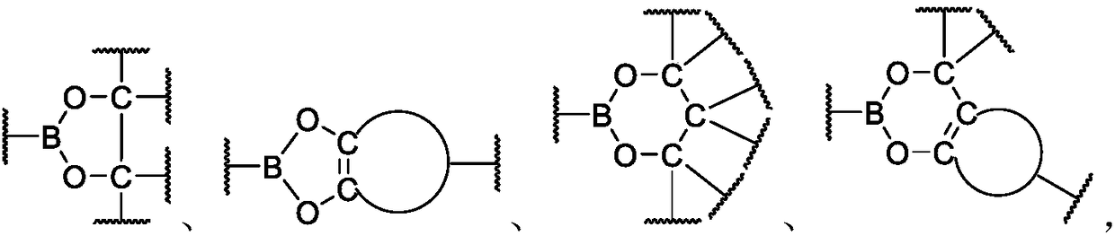 Hybrid dynamic polymer and application thereof