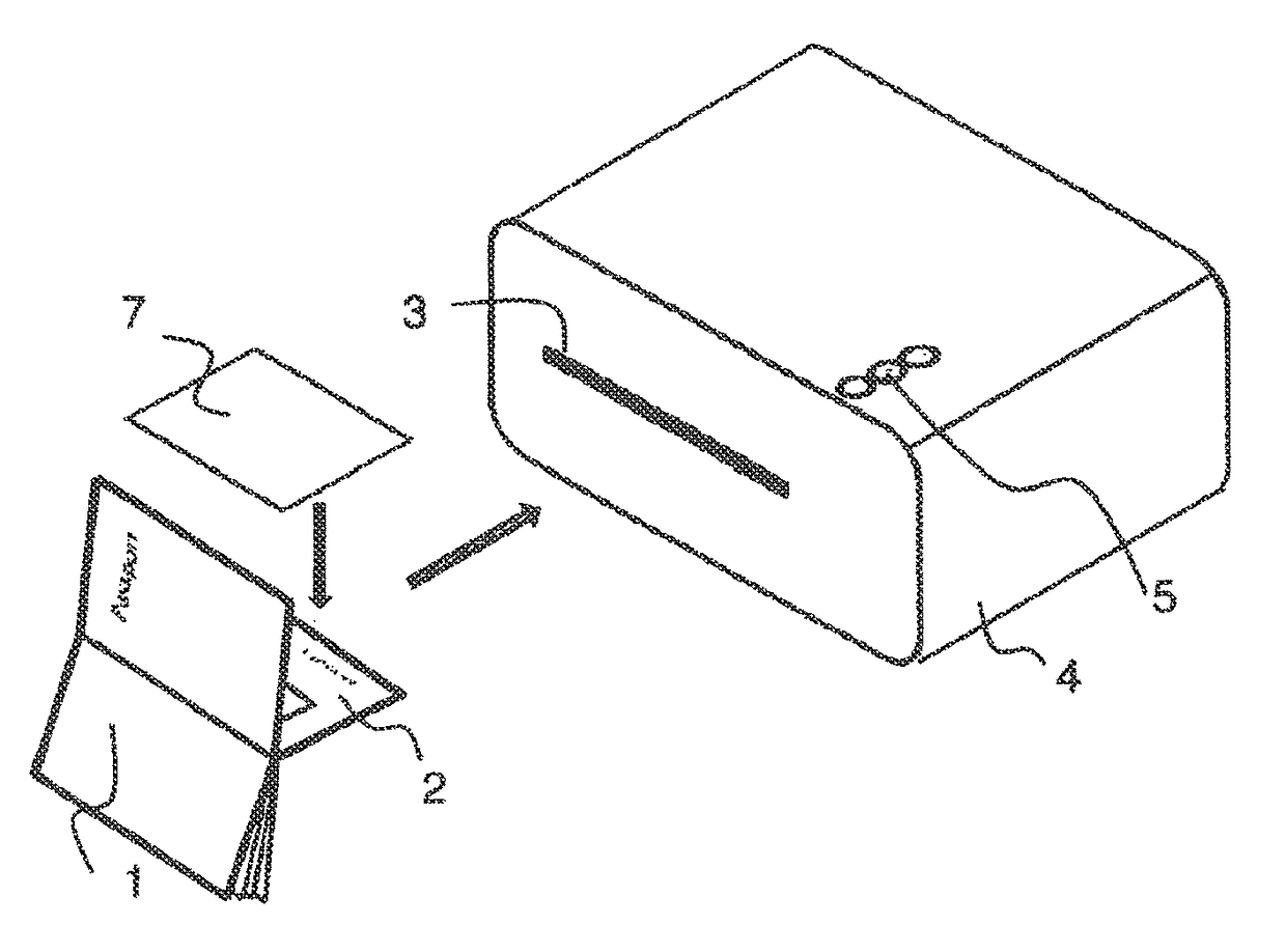 Lamination apparatus and method for sheet materials having temperature-sensitive elements, and documents produced thereby