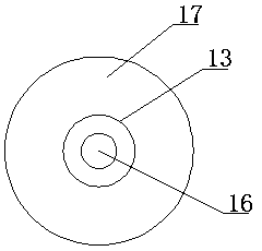 Household dredging device for sewer pipe