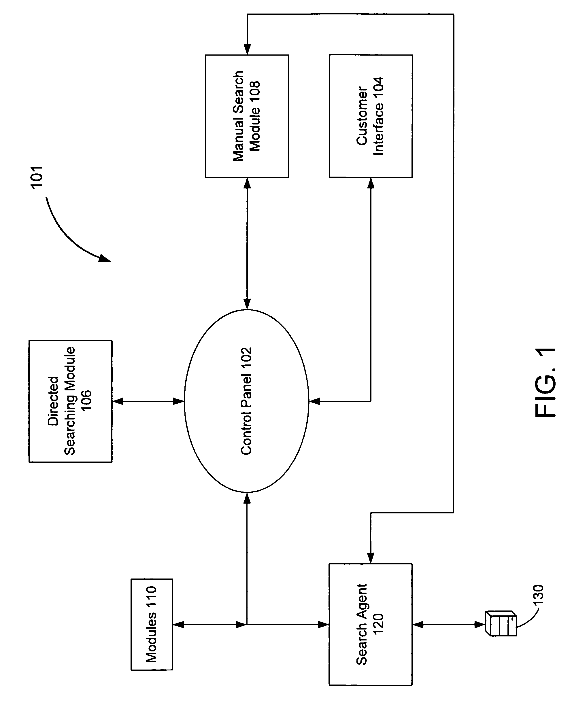 Internet and database searching with handheld devices