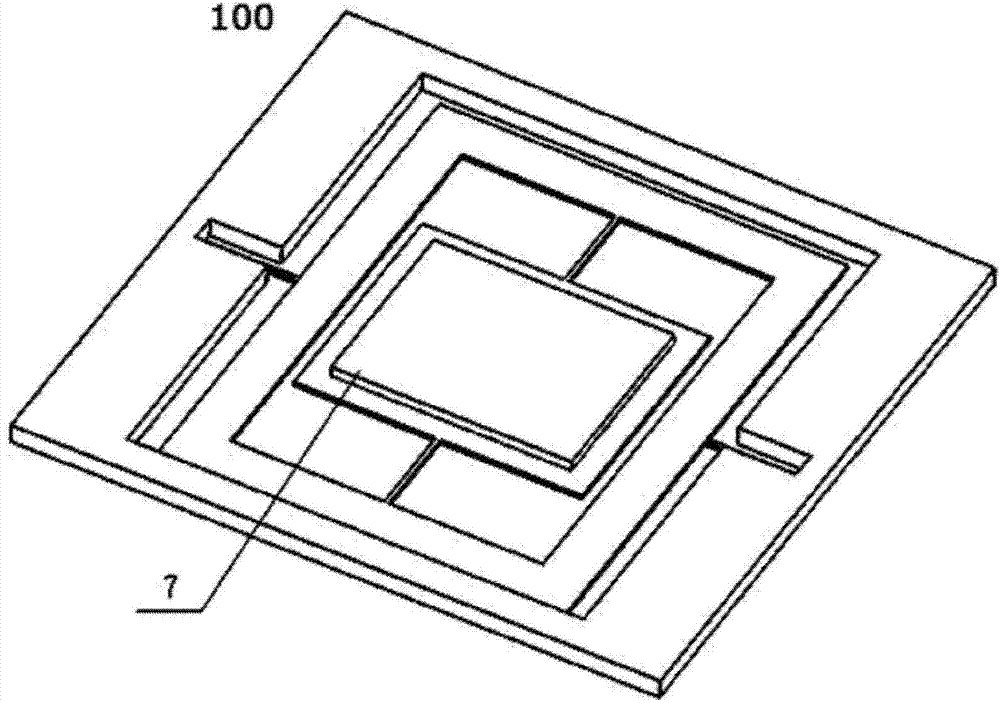 Electromagnetic-driven miniature two-dimensional scanning mirror device