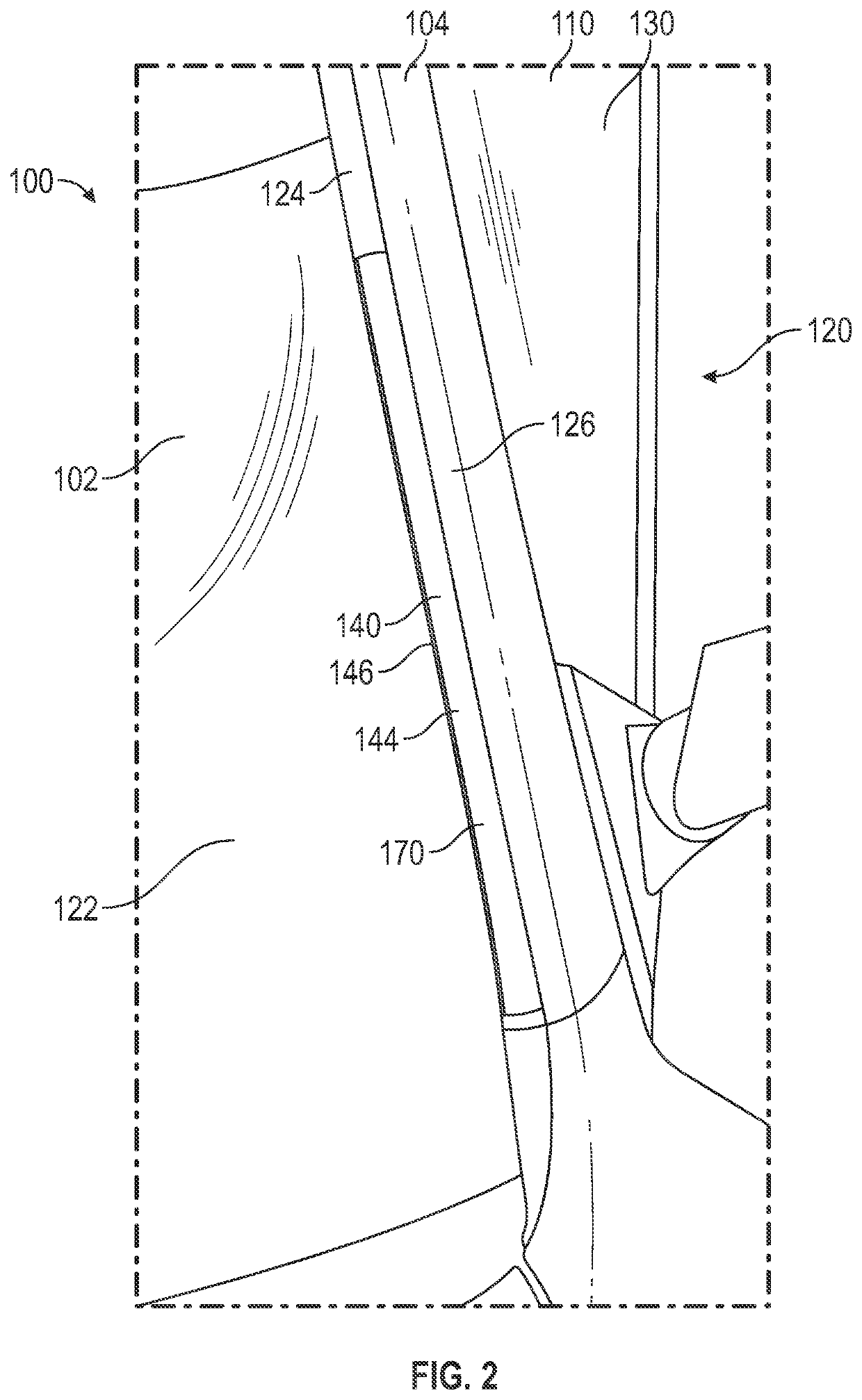 Retractable gutter system for a vehicle