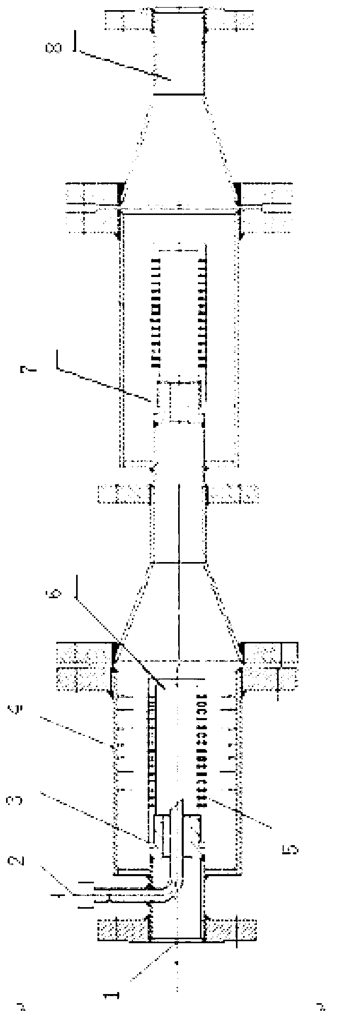 Static sensitization method and static sensitization equipment for packaging emulsion explosives