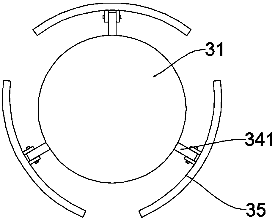 Yarn winding device capable of adjusting winding length