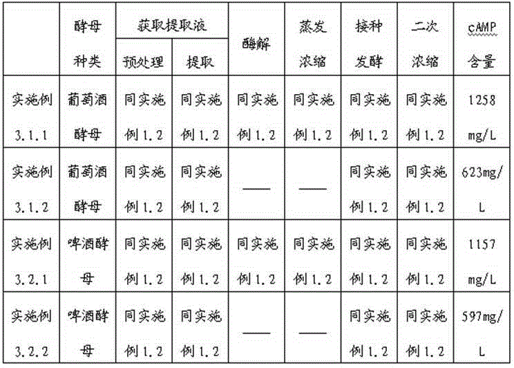 Commercial saccharomyces cerevisiae and high-concentration Chinese-date cyclic adenosine monophosphate extract and preparation method thereof