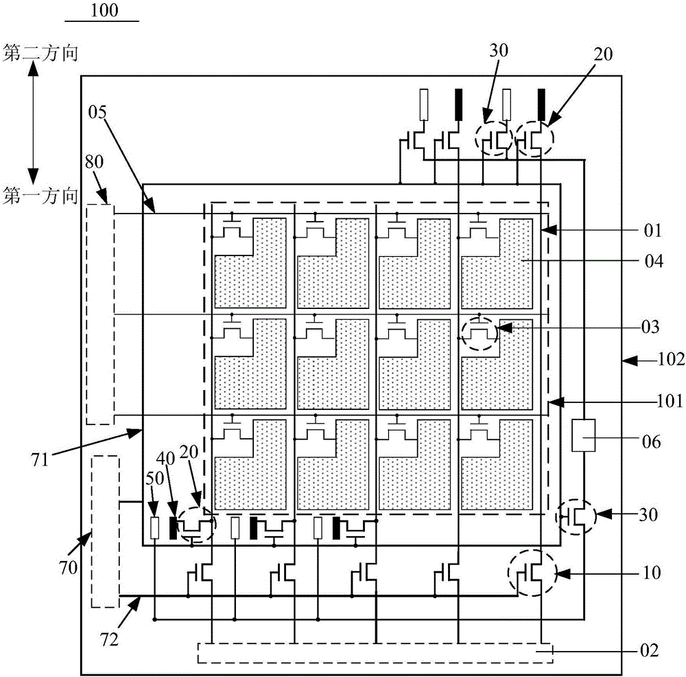 Display panel, display device and control method of display panel