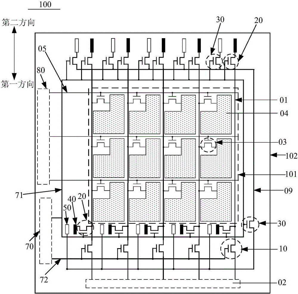 Display panel, display device and control method of display panel