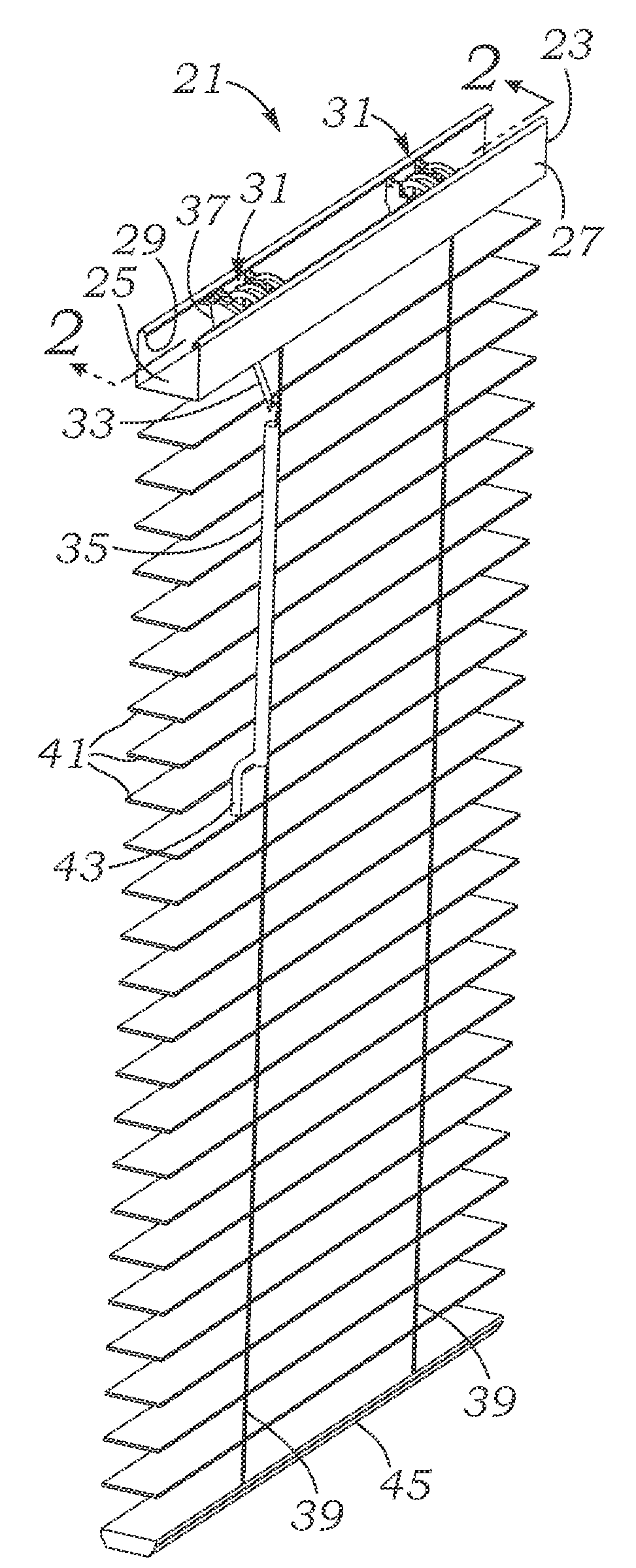 Single cordless control for window covering