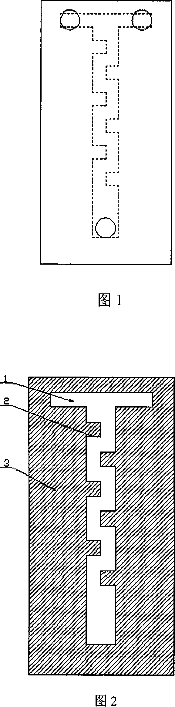 Mini mixer capable of uniform mixing gas mixture rapidly, and preparation method