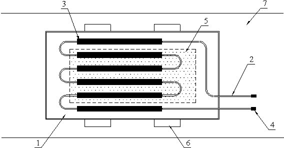 Device and method for sticking vacuum heat-insulating plate