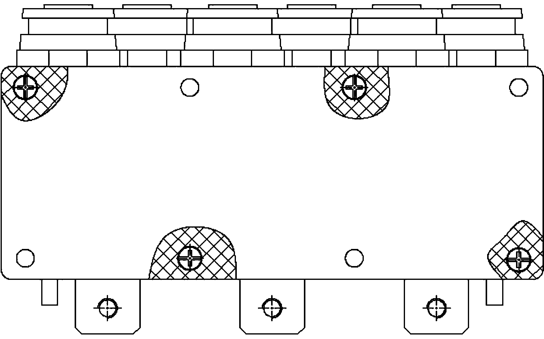 Magnetic latching direct current contactor