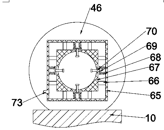 Special machine tool for radial drilling of shaft