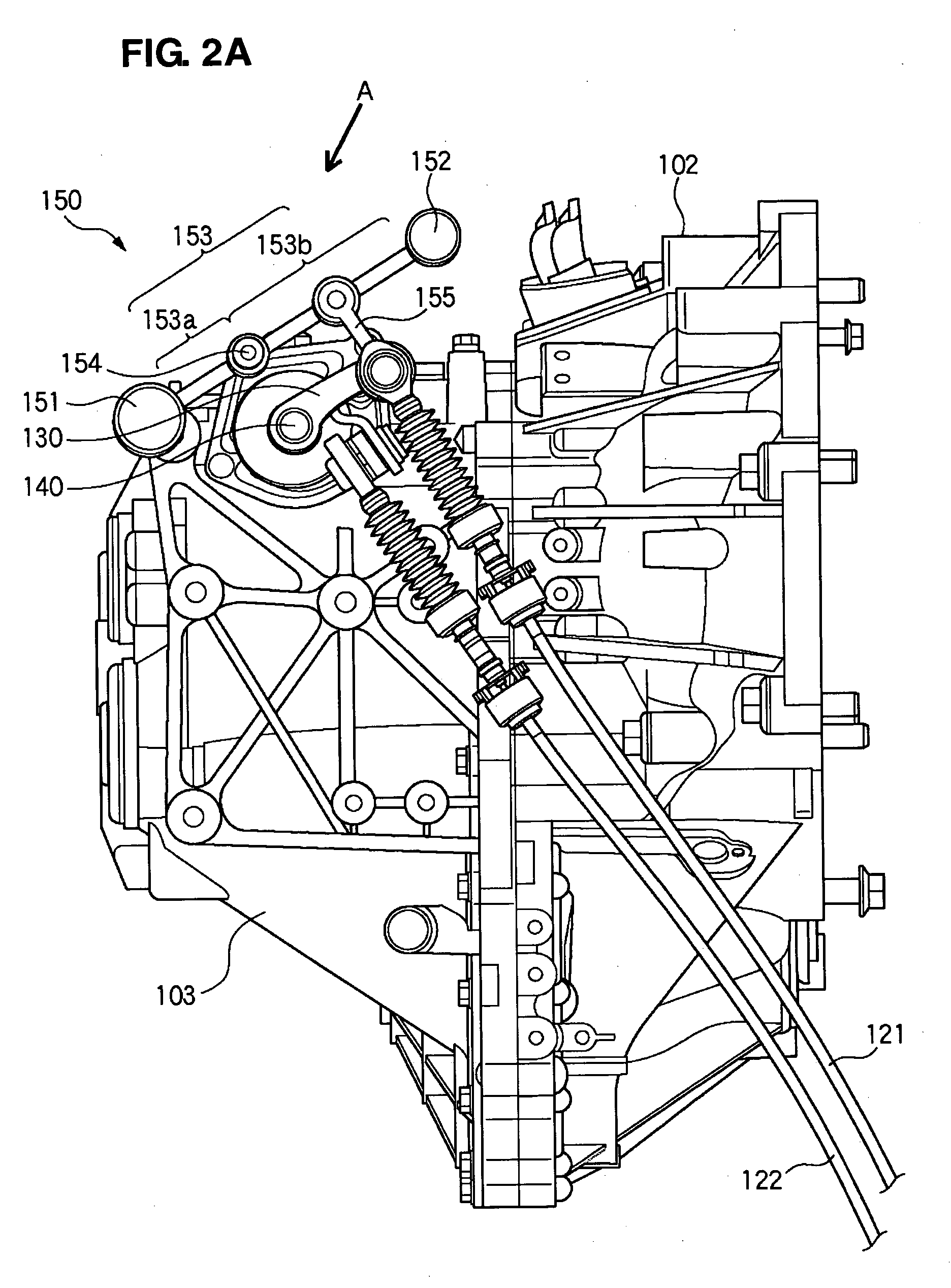 Transmission equipped with cable-type shift device