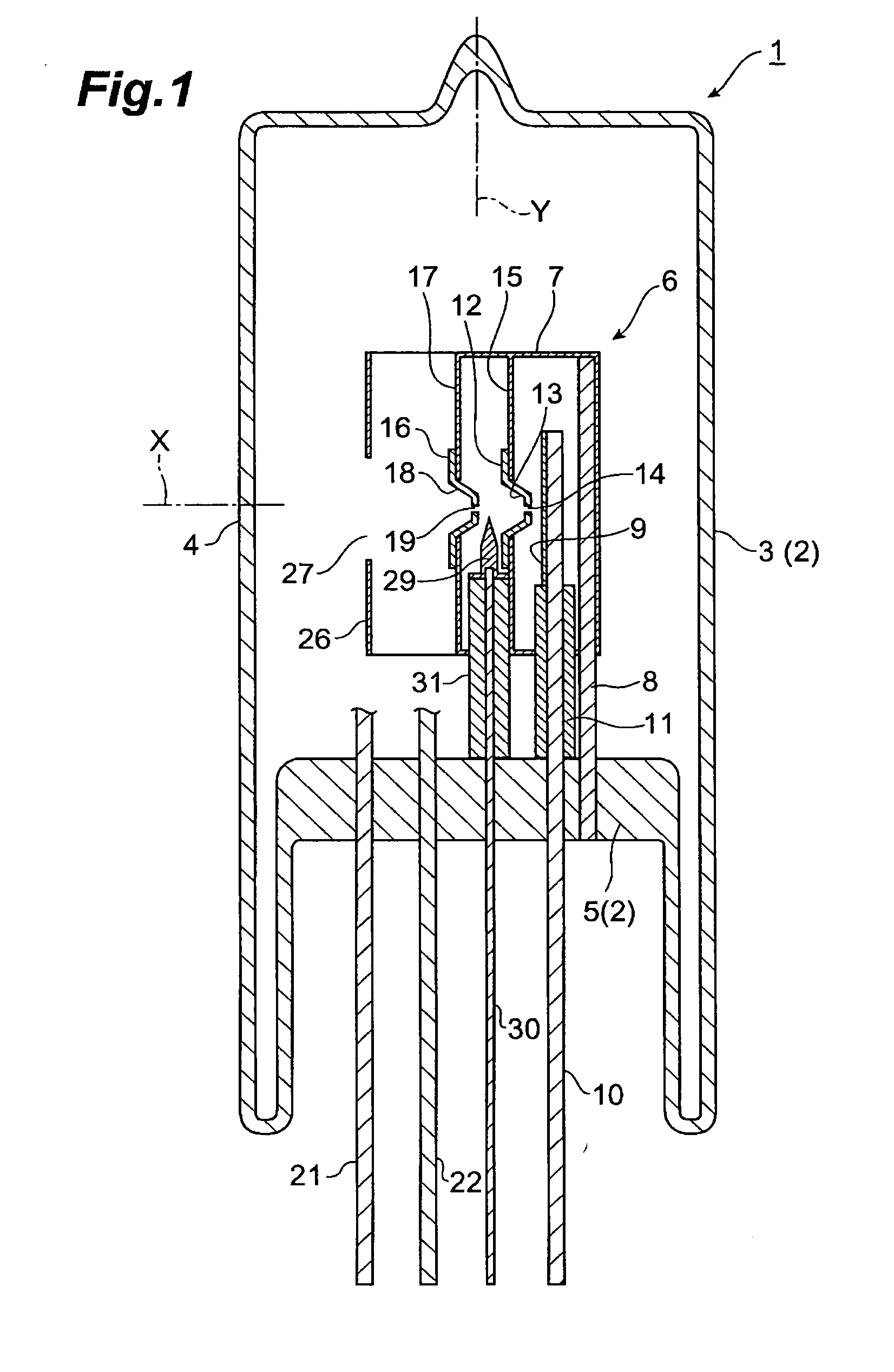 Gas discharge tube